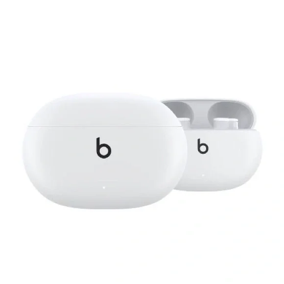 New! - White - Beats Studio Buds - True Wireless Headphones W/ ANC